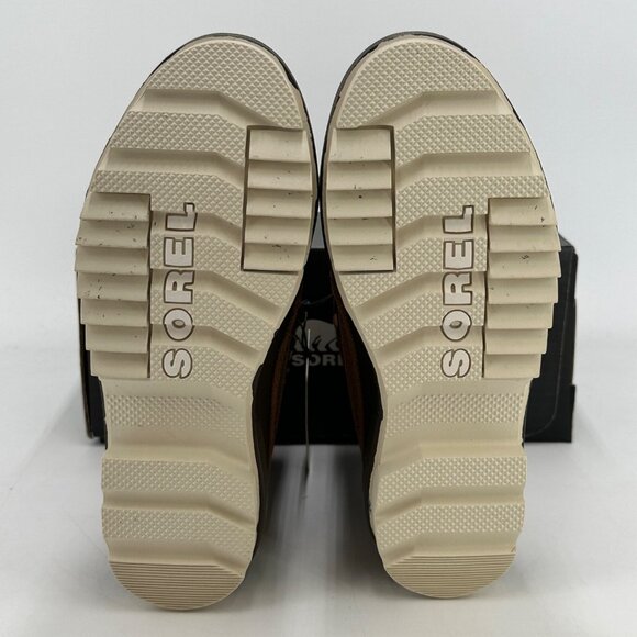 Sorel Tivoli 4 Waterproof Boots size 6 Women's Insulated Velvet Tan/Olive Green - Picture 7 of 8